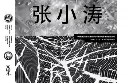 הרצאתו של האמן Zhang Xiaotao- 张小涛 בבצלאל – נובמבר 2014